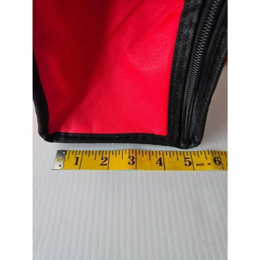 Insulated Tote Red New
